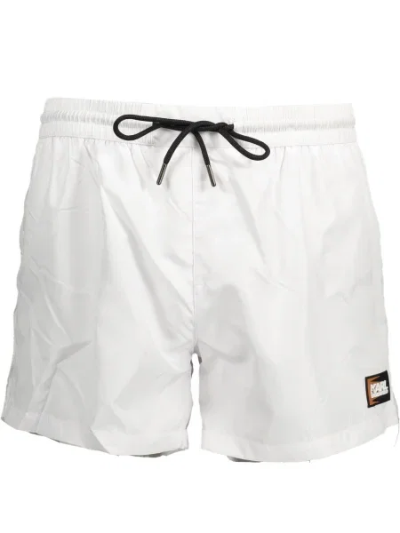 Plavalne hlačke Karl Lagerfeld Beachwear bela