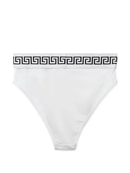 Chiloți briefs Versace din jerseu alb