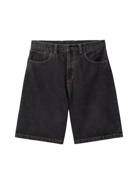 Szorty Carhartt WIP Brandon Short Black Stone Washed XS czarne