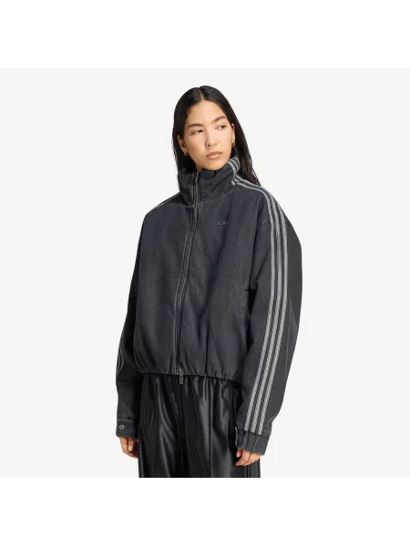 Jachetă adidas Firebird Jacket True Black Denim M negru