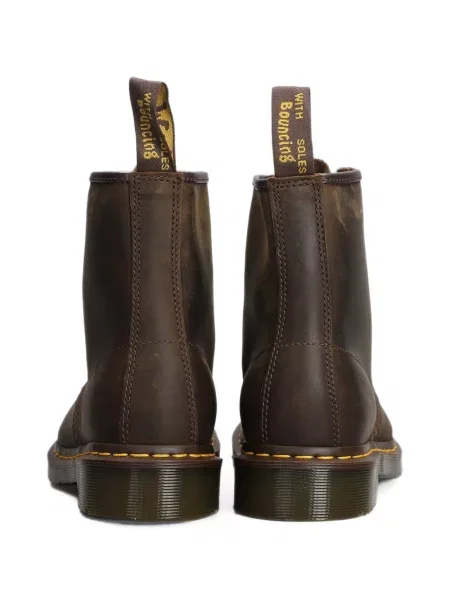 Cizme scurte Dr. Martens din piele maro