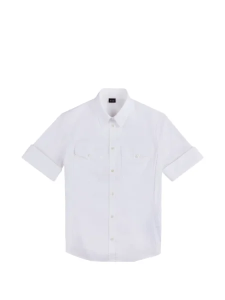 Cămașă Fay scurtă alb