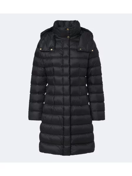 Palton Moncler cu glugă albastru