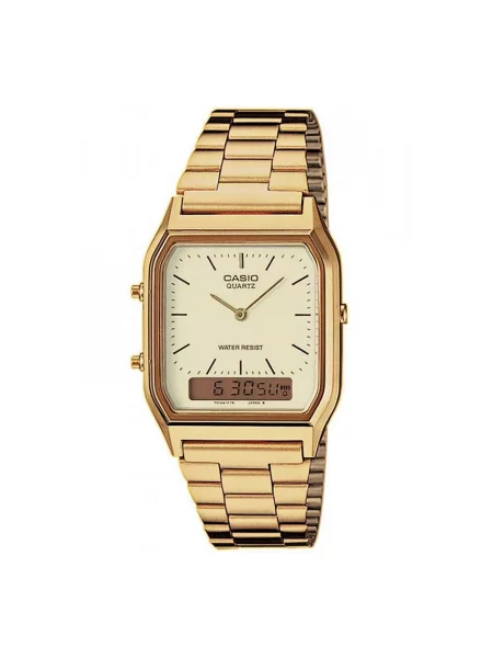 Ретро часовници Casio златисто