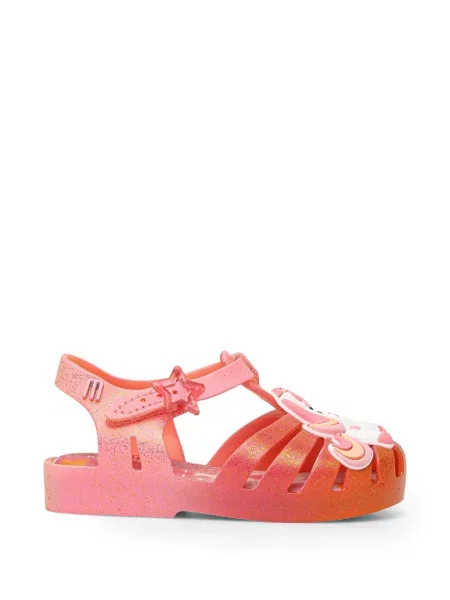 Sandały dziecięce Mini Melissa pomarańczowe