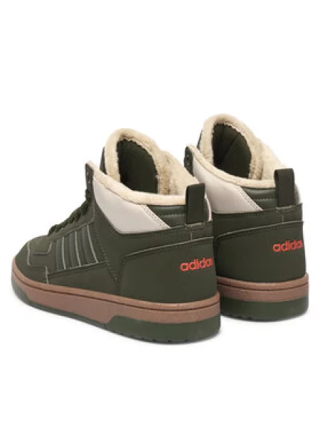 ADIDAS SPORTSWEAR Visoke tenisice Rapid Court svijetlobež / tamno zelena