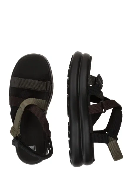 Camper sandale TWS femei cu platforma negru