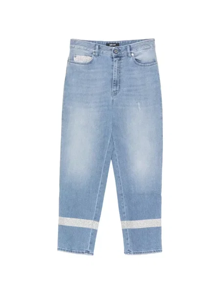 Decupat blugi Just Cavalli albastru