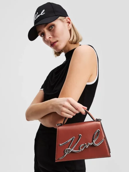 Karl Lagerfeld torebka brązowy