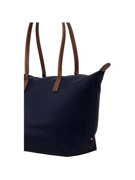 Kabelka Tommy Hilfiger modrá