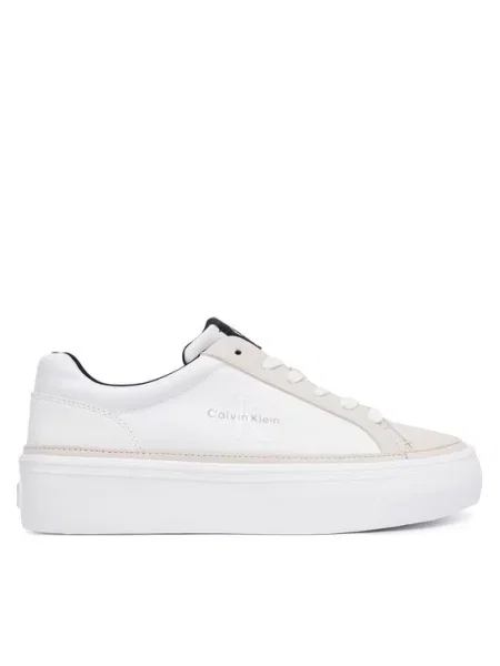 Calvin Klein Сникърси Vulc Flatf Laceup бял