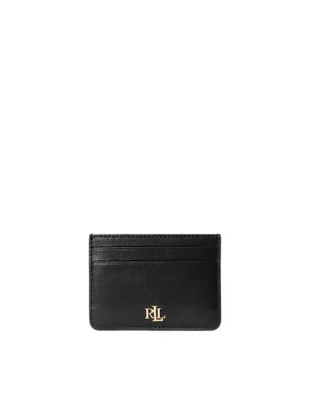 Etui na karty kredytowe LAUREN RALPH LAUREN czarny