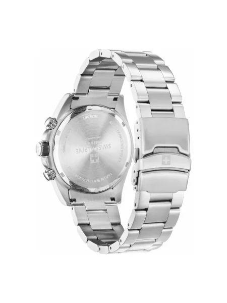 Lniany zegarek Swiss Alpine Military szary