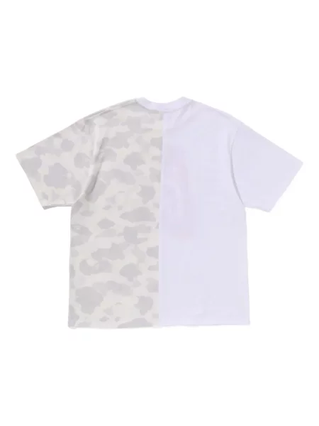 Tigriscsíkos póló A Bathing Ape® fehér