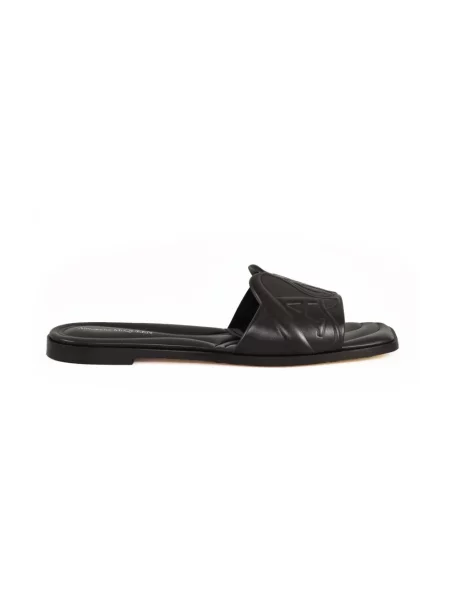 Klapki Alexander Mcqueen czarne