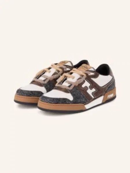 Fendi Trampki Match grau