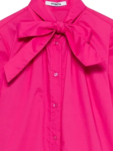 Cămașă Vivetta cu funde roz