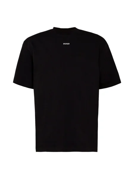 HUGO Tricou Dapolino negru alb