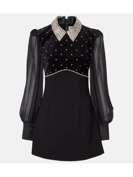 Rochie Rebecca Vallance de cristal negru