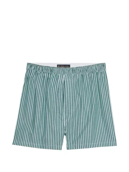 Boxeralsó Brooks Brothers zöld