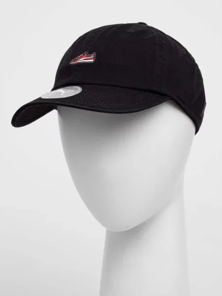 Baseballová čepice Puma s aplikací černá
