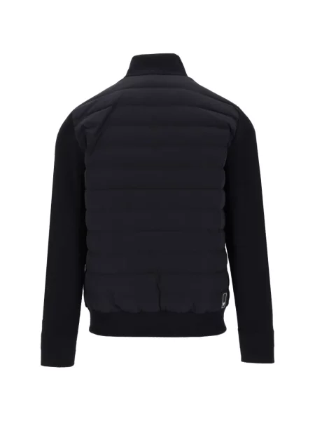 Ватиран пухено яке Emporio Armani черно