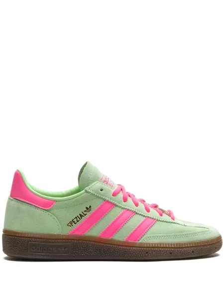 Sneakerși Adidas Gazelle cu șireturi din dantelă alb