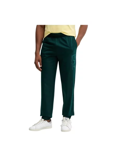 Spodnie dresowe Emporio Armani Ea7 zielone