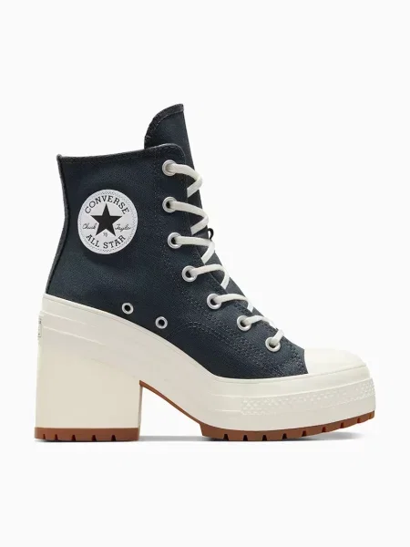 Сникърси Converse Chuck 70 De Luxe Heel Platform Shadow Woods/ Egret/ Black EUR 39 черно