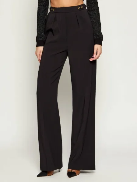 Elisabetta Franchi Nadrág | Relaxed fit fekete