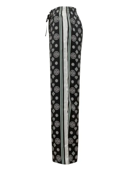 Pantaloni Casablanca cu dungi negru