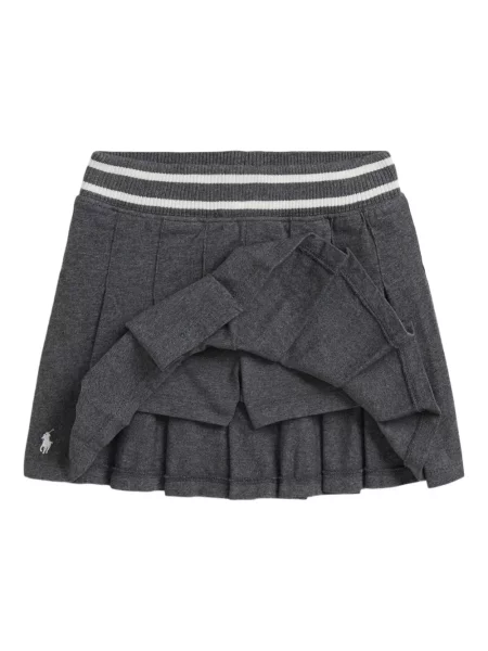 Spódnica dziecięca Polo Ralph Lauren szara