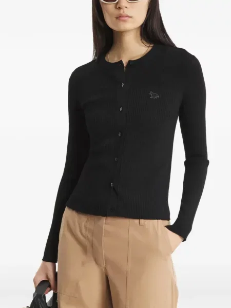 Cardigan Maison Kitsune negru