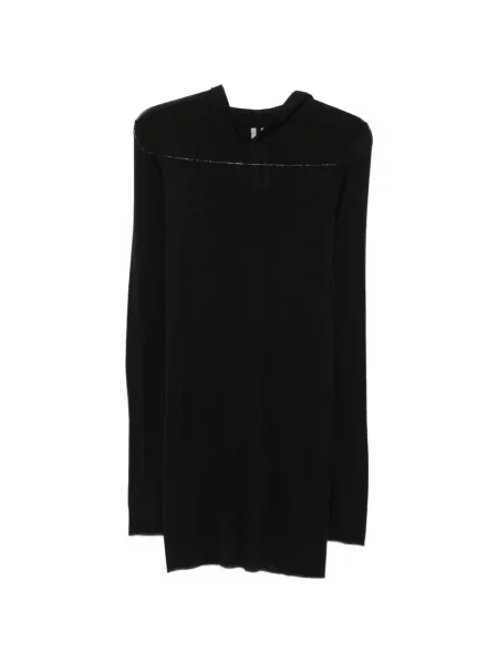 Lung tricou Rick Owens negru