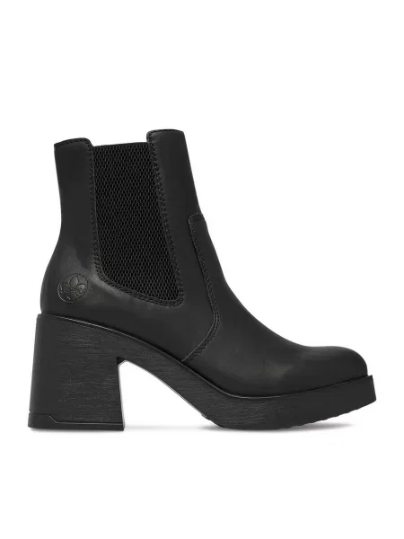 Botine Rieker negru