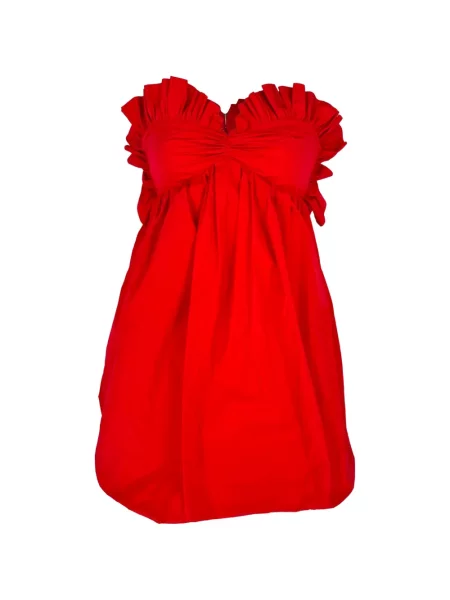 Rochie mini Philosophy Di Lorenzo Serafini cu volane roșu