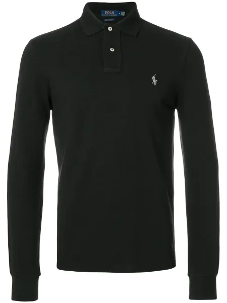 Polo Ralph Lauren Polo marškinėliai Balta Custom mėlyna