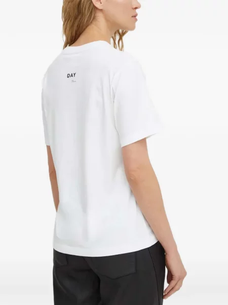 Scurt tricou Day Birger Et Mikkelsen alb