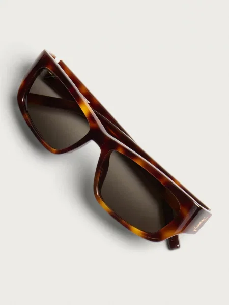 Okulary przeciwsłoneczne Saint Laurent Sunglasses szare