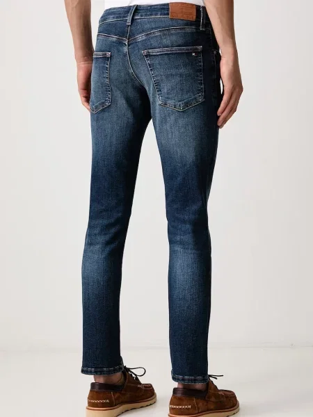 Tommy Jeans jeansy slim fit niebieskie