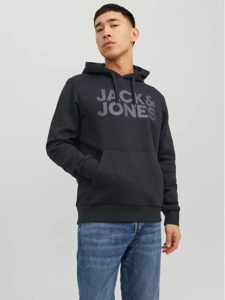 JACK & JONES Mikina černá