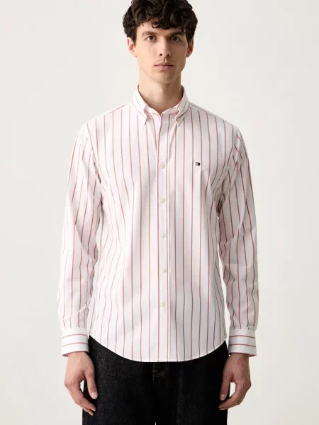 Tommy Hilfiger cămașă pentru bărbați portocaliu