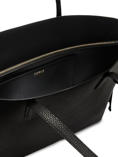 Geanta de piele Furla din piele negru