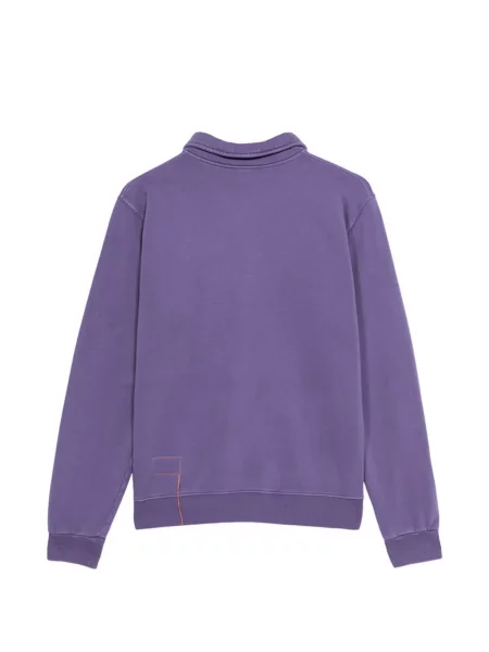 Hanorac Fortela de jumătate de fermoar violet