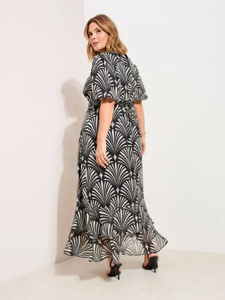 Friends Like These Rochie negru alb