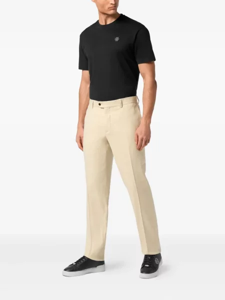 Pantaloni chino Philipp Plein alb