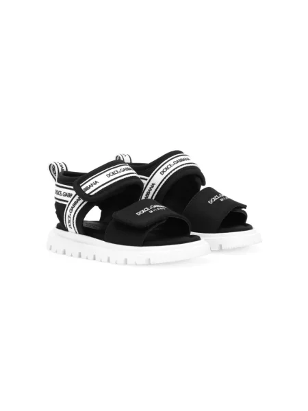 Sandały dziecięce Dolce And Gabbana czarne