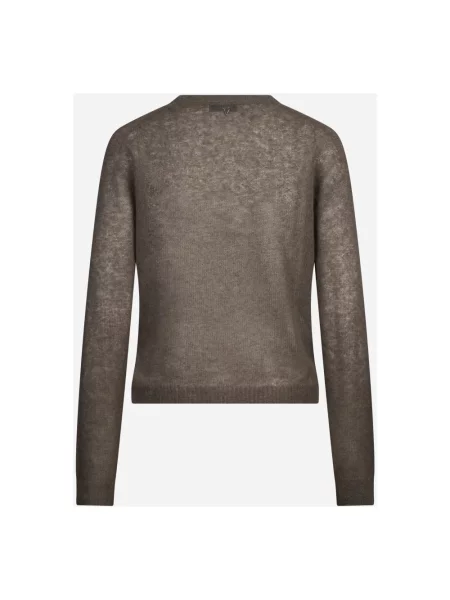 Sweter Dondup brązowy