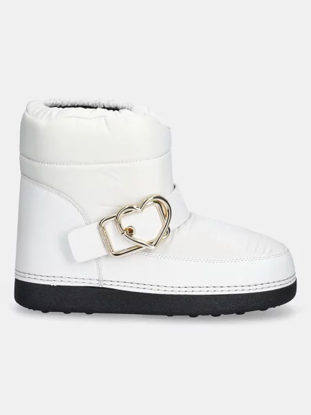 Love Moschino śniegowce biały