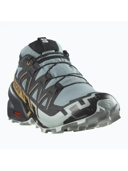 Buty do biegania Salomon Speedcross 6 GTX trooper/black/wood thrush czarne